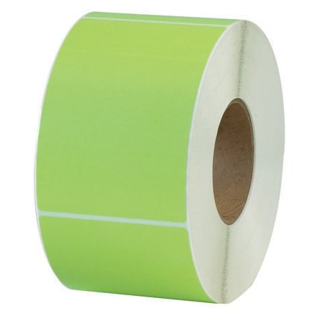 Bsc Preferred 4 x 6'' Green Thermal Transfer Labels, 1000PK BUY00014173